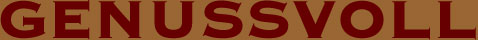 Logo: Genussvoll